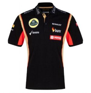לגאסוס - לקנות מחו"ל בשפה שלך בגדי גברים  POLO SHIRT ladies 3 Button Formula One 1 Lotus F1 Team Sponsor 2014/5 CA