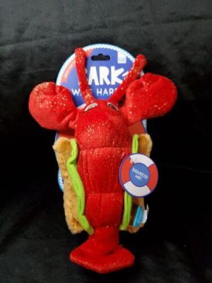 Bark Wag Harbor Lobster On Bun Squeeze Dog Toy All Dog Sizes Slobster Roll