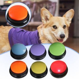 Talking Pet Starter Recordable Speaking Buttons Dog Training Toys. J9Q9