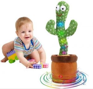 Kids Dancing Talking Cactus Toys for Baby Boys and Girls, Talking Cactus