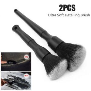Car Cleaning Brush Car Dust Cleaner Auto Wash Accessories Car Detailing Kit 2pcs
