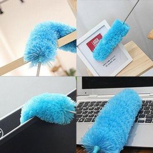 Cleaning Soft Feather Microfiber Adjustable Household Duster Dusting Brush Tool