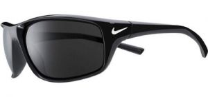 Nike Adrenaline Men&#039;s Black Sport Wrap Sunglasses - EV1134 001 - Made In Italy