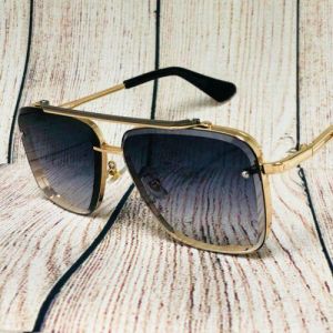 לגאסוס - לקנות מחו"ל בשפה שלך משקפי שמש  Men Designer Sunglasses Classic Green Tea Lens Gold Luxury 2022 Model New Style