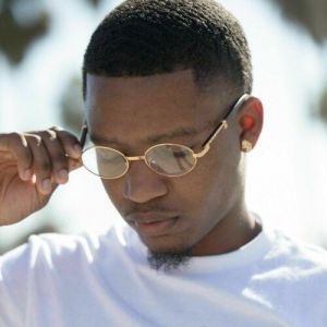 לגאסוס - לקנות מחו"ל בשפה שלך משקפי שמש  Men's Hip Hop Vintage Gold Frame Clear Lens Wood Glasses