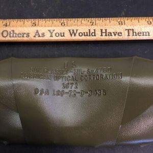 Military Issued Vietnam Era Sunglasses- American Optical Corp 1972 Not A Repro