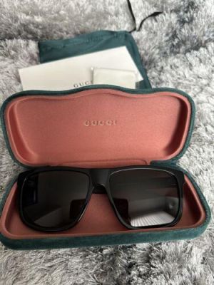 Gucci GG0010S 001 Men’s Sunglasses 100% Authentic 58-16-145