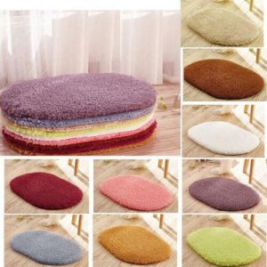 Absorbent Soft Shaggy Non Slip Bath Mat Bathroom Shower Home Floor Rugs Carpet