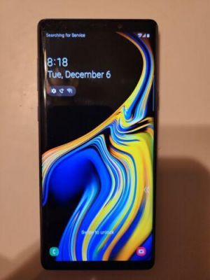 לגאסוס - לקנות מחו"ל בשפה שלך Samsung Samsung Galaxy Note9 SM-N960 - 128GB - Ocean Blue (Verizon) Good Condition