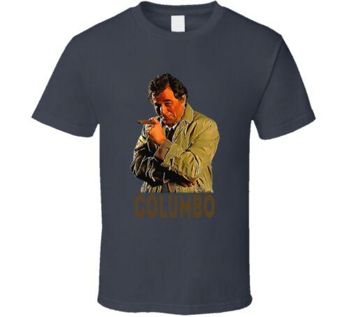 לגאסוס - לקנות מחו"ל בשפה שלך בגדי גברים  Columbo Retro Detective Tv Series Fan T Shirt