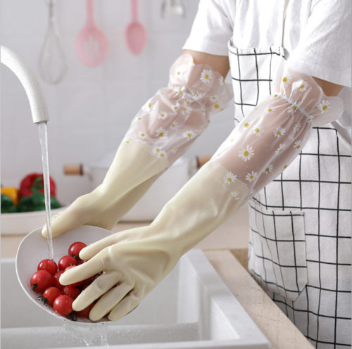 לגאסוס - לקנות מחו"ל בשפה שלך ניקיון ביתי  Rubber Gloves for Household Cleaning Gloves | Reusable Multipurpose Rubber Glove