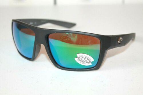 לגאסוס - לקנות מחו"ל בשפה שלך משקפי שמש  COSTA DEL MAR Bloke POLARIZED Sunglasses Matte Black Gray/Green Mirror 580G